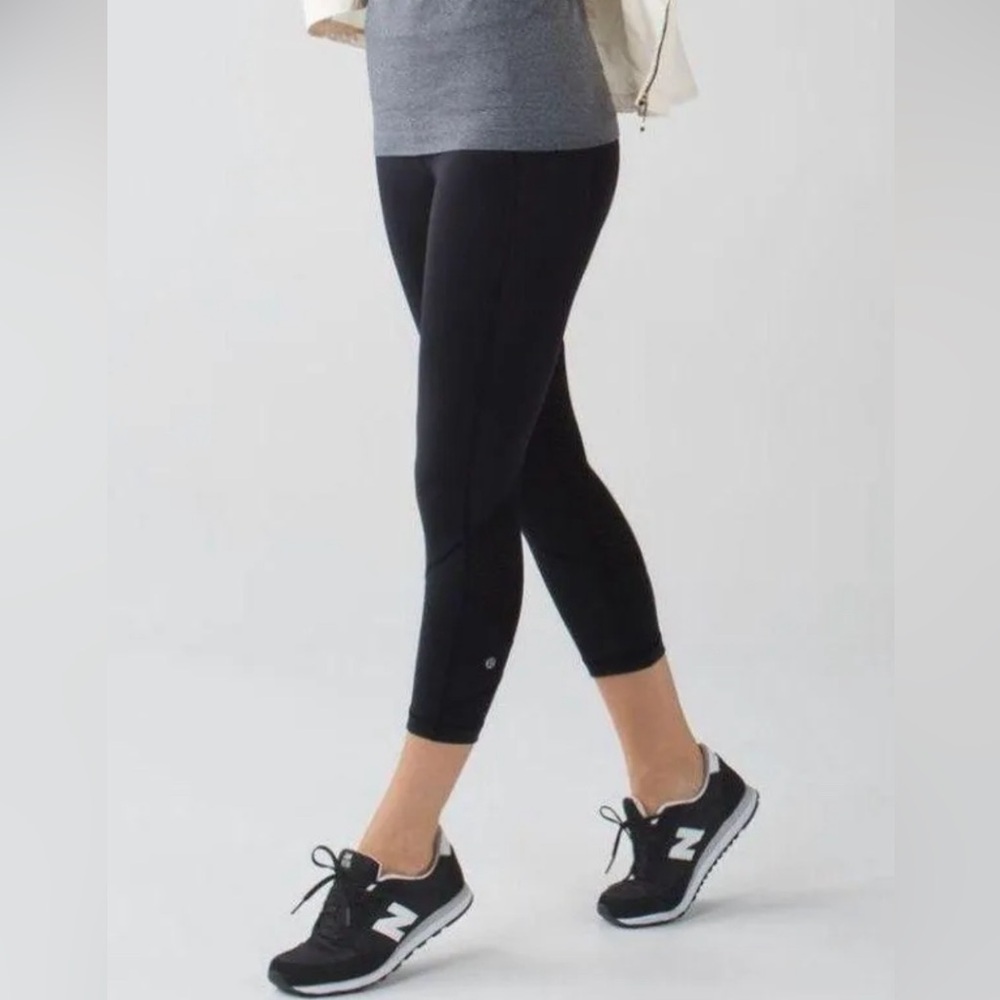 lululemon athletica Pace Rival Crop 22" Black
